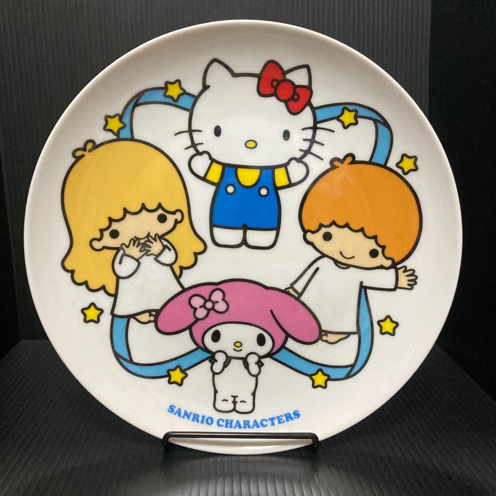 サンリオ ローソン 40周年記念 皿 プレート キティ マイメロ キキララ