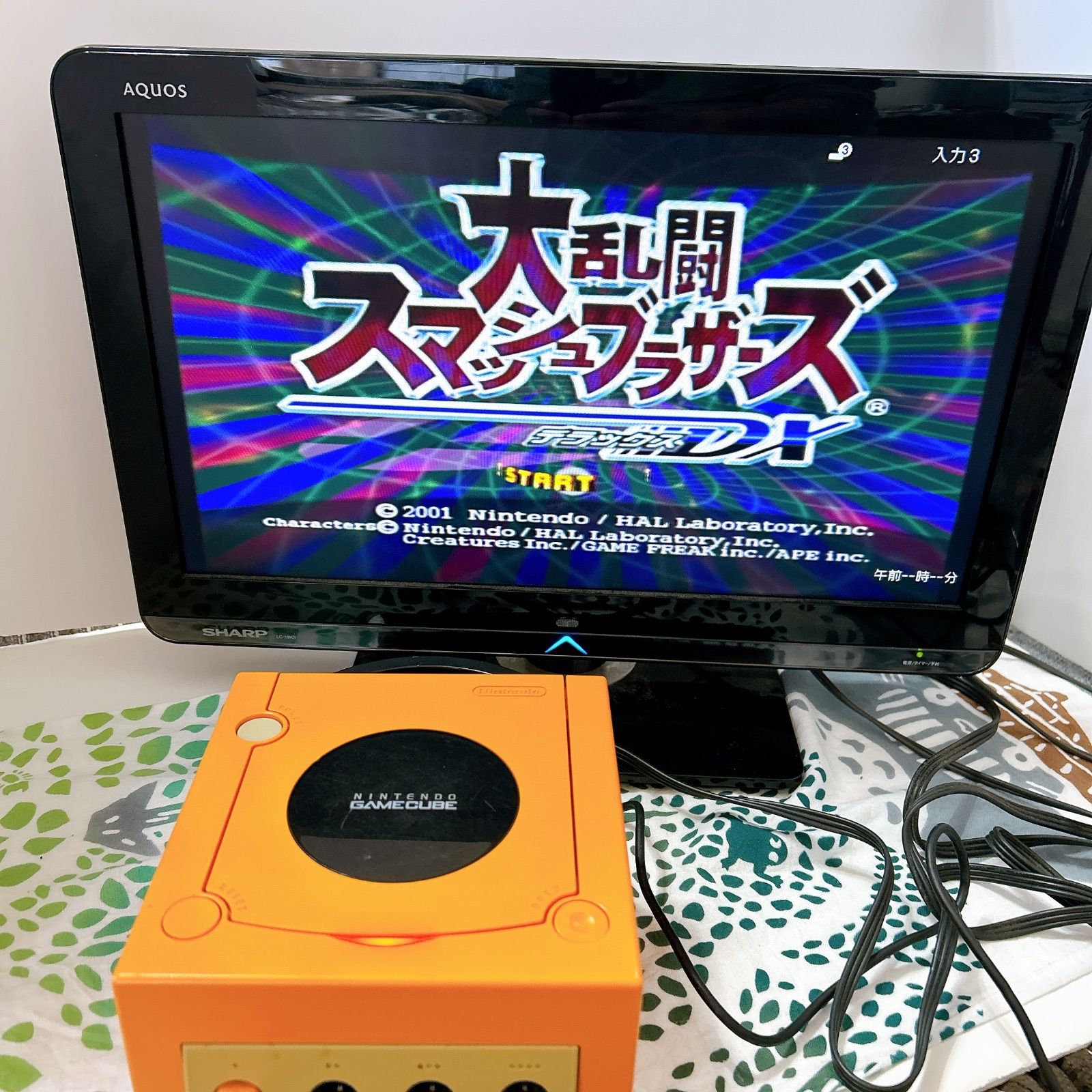 Nintendo ゲームキューブ 本体 オレンジ DOL-001 任天堂 GC 動作品