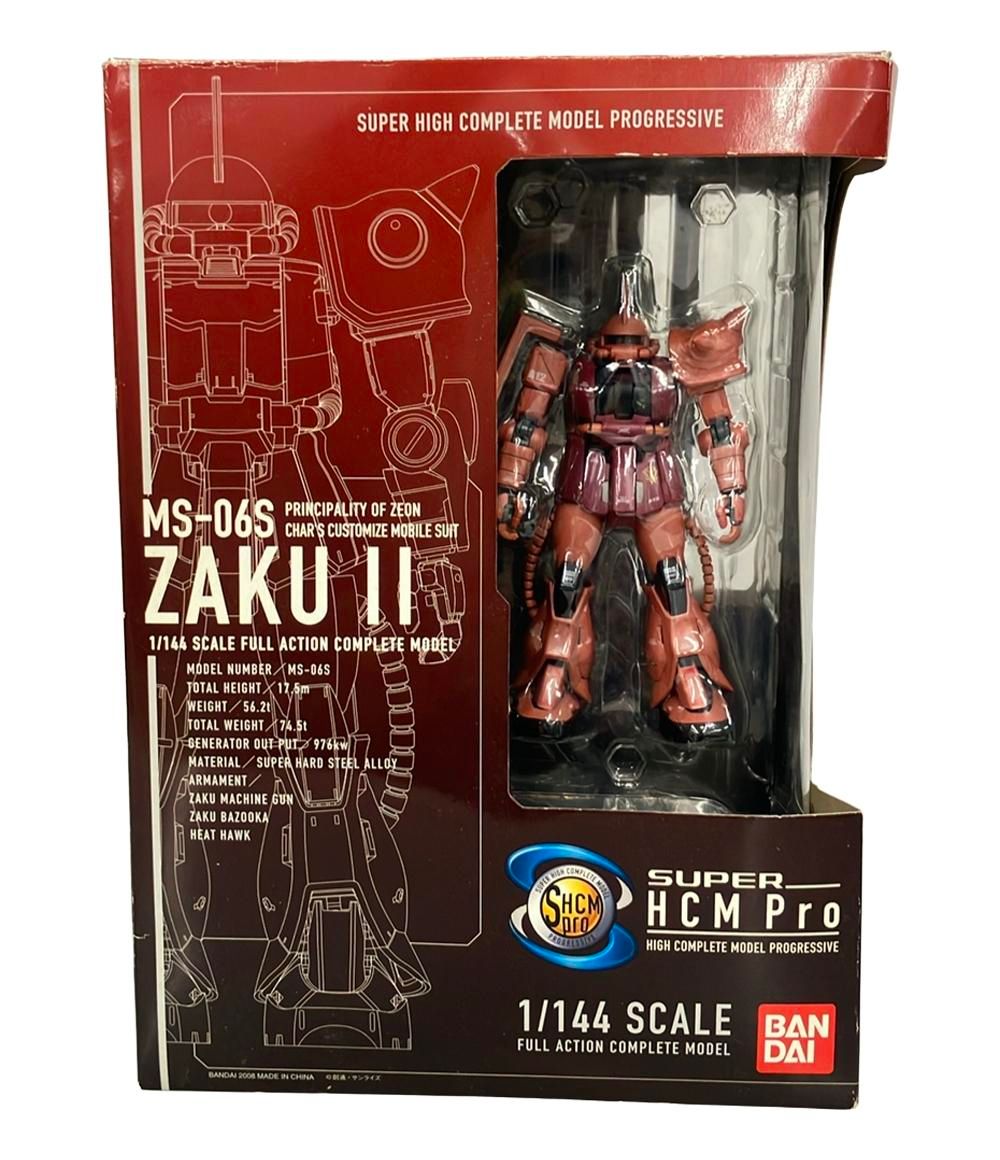 バンダイ 機動戦士ガンダム SHCM-Pro 1 144 シャア ザク プラモデル
