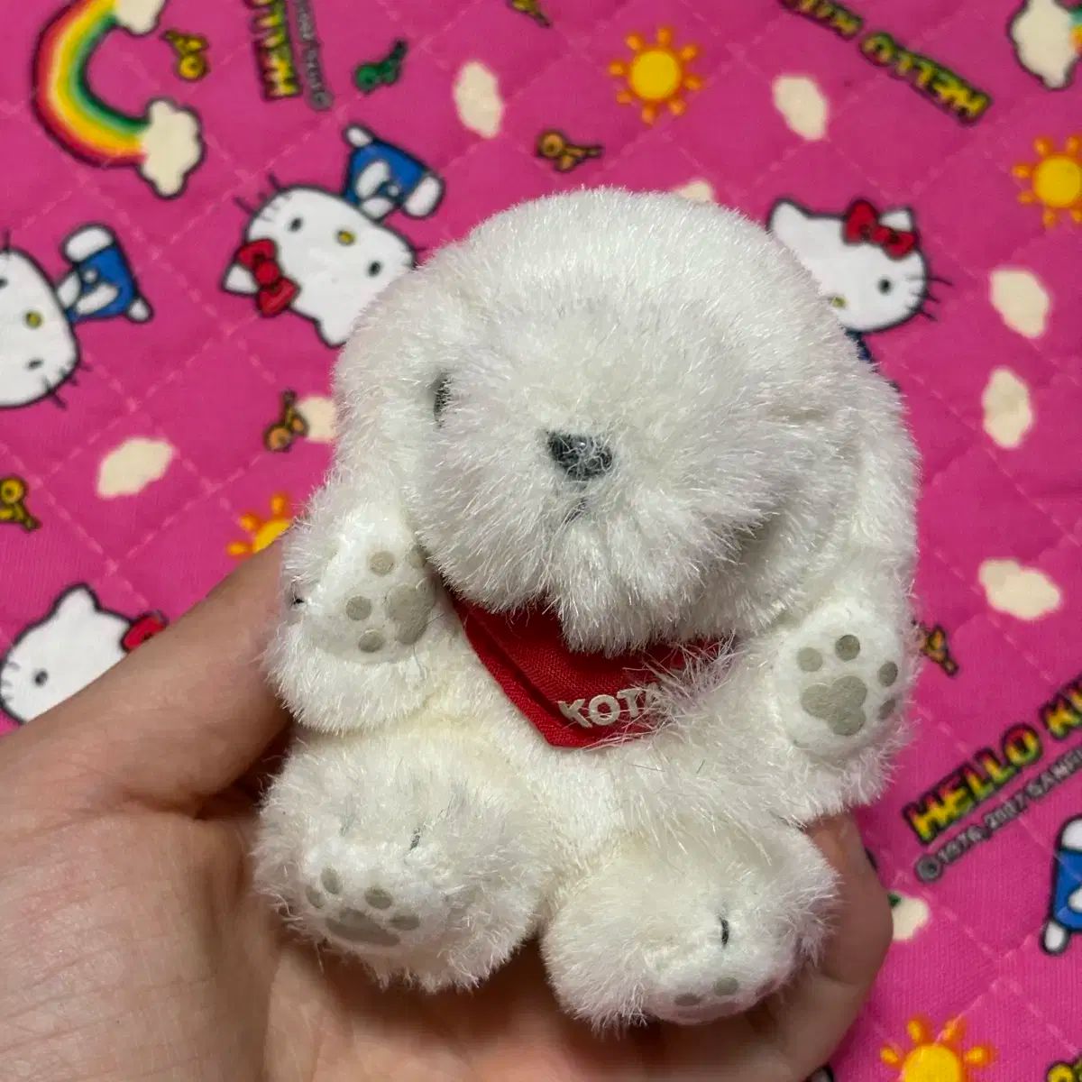 こたる 購入 白い ワンちゃん ヴィンテージ 人形