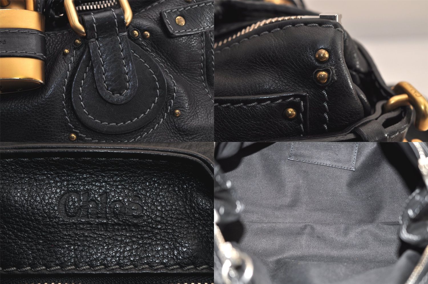 Chloe クロエ　パディントン　ショルダーバッグ　ブラック 楽天市場】Chloe クロエ パディントン ショルダーバッグ ハンドバッグ