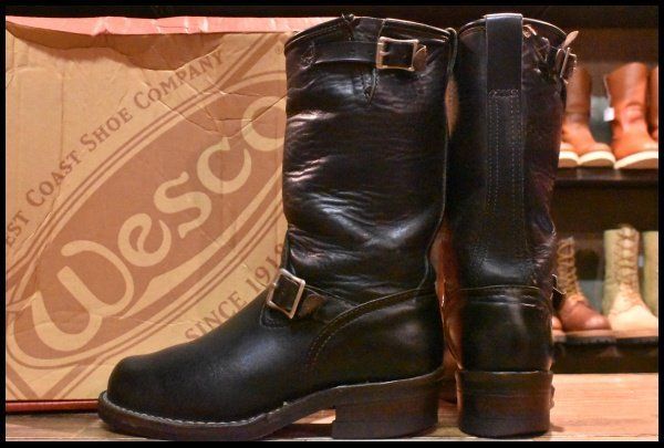 8E 箱付 良品 05年】WESCO ウエスコ チャンピオンボス ブラック ホース