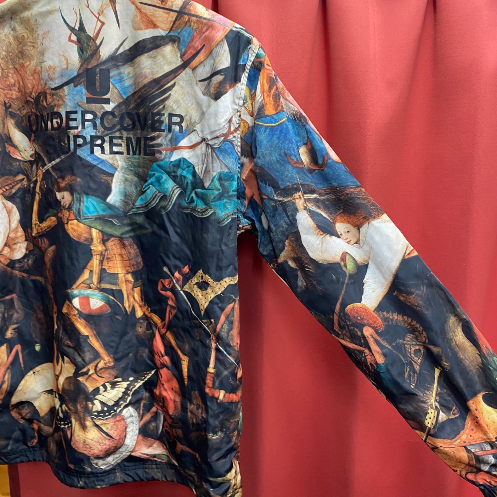 美品 supreme シュプリーム UNDERCOVER アンダーカバー 総柄 ナイロン