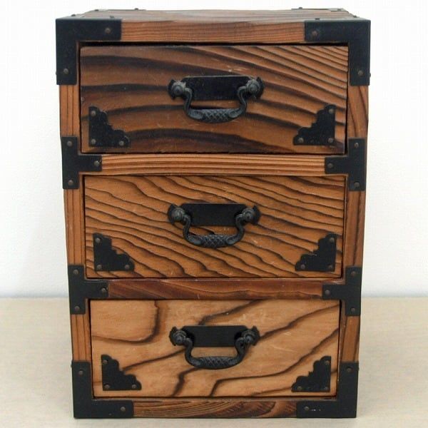 古い小箪笥 認定時代箪笥】山形産衣装箪笥 J007 | 家具のヤマヒョウ ONLINE SHOP