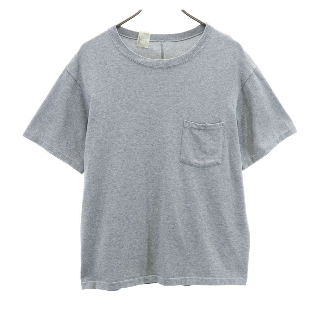 エヌハリウッド 日本製 半袖 Tシャツ 38 グレー N.HOOLYWOOD ポケT 