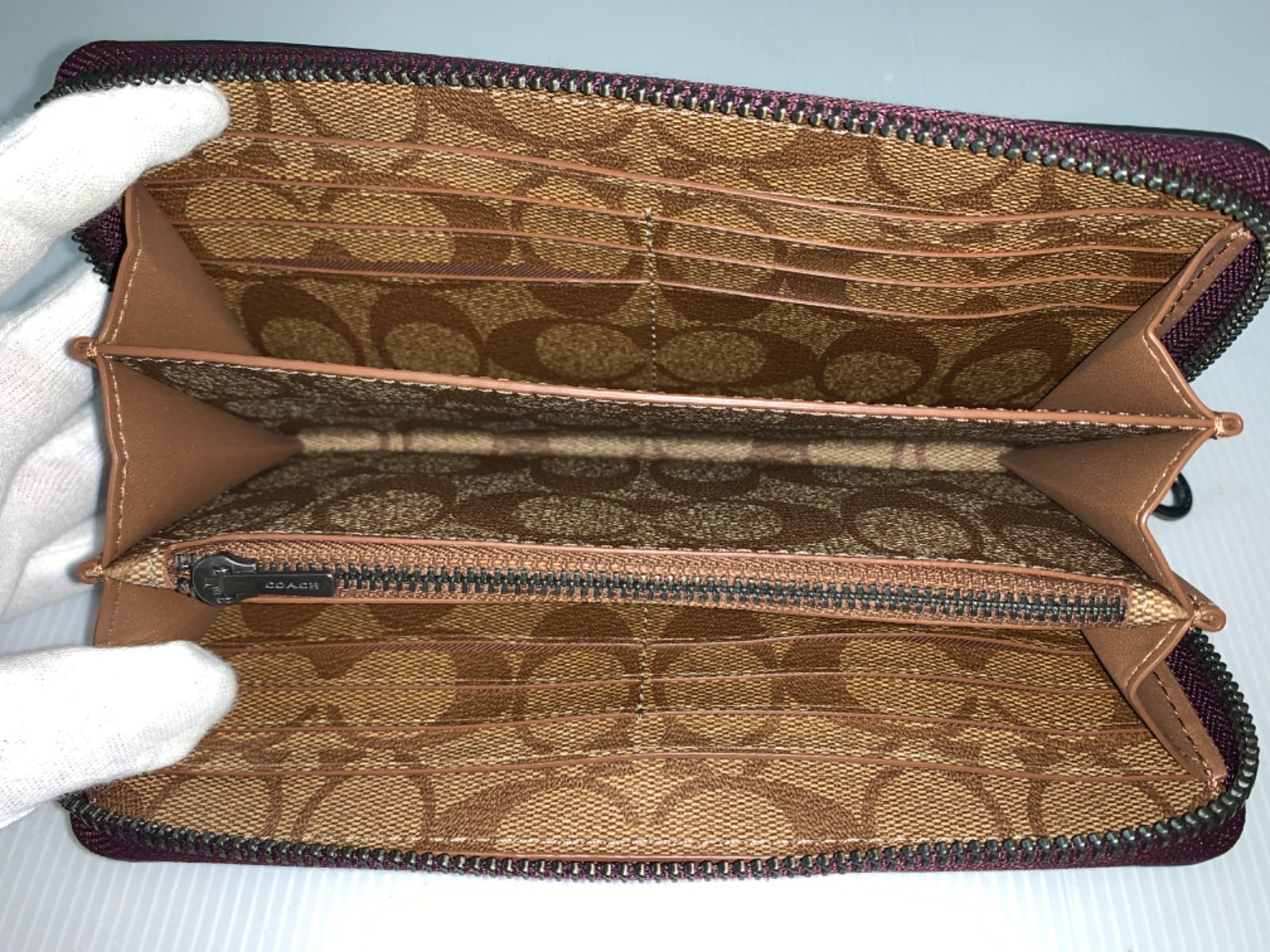 美品】COACH コーチ ディズニー CD971 長財布 眠れる森の美女