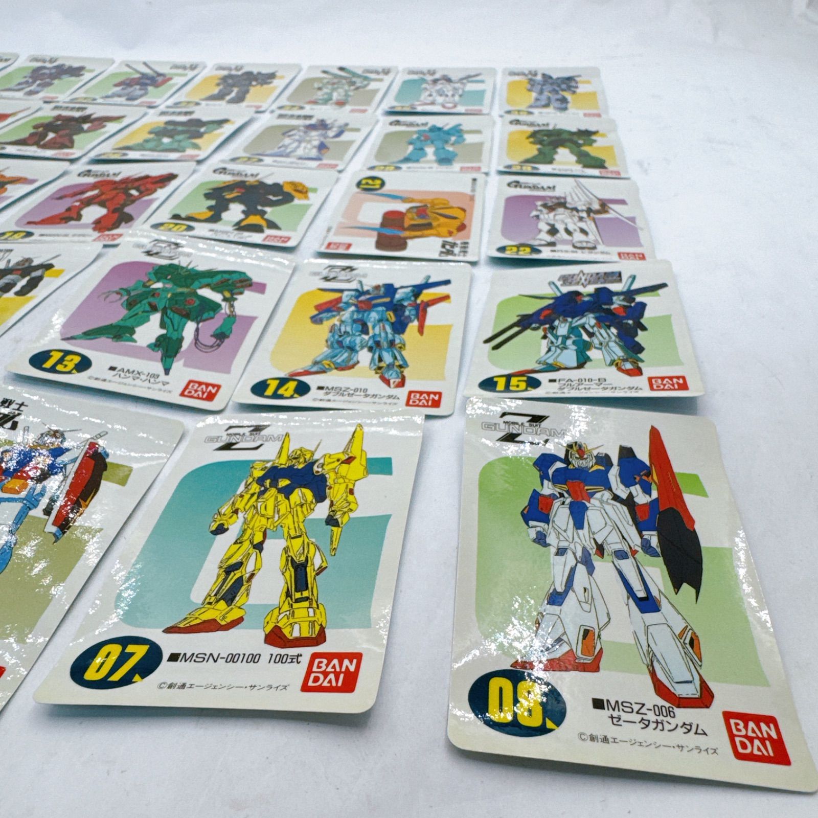 バンダイ 1991 ガンプラ購入キャンペーン ガンダム・クイズ ステッカー