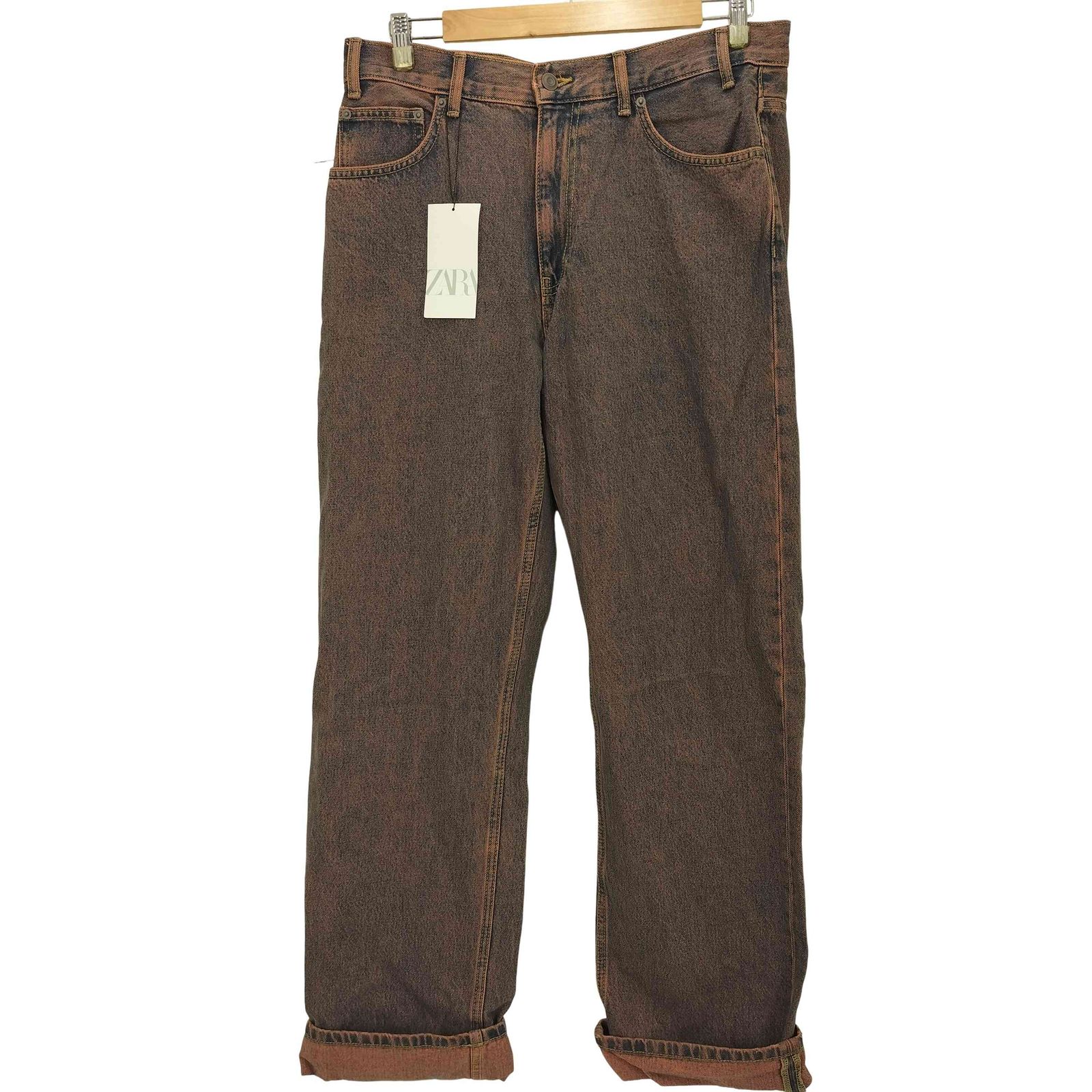 ザラ ZARA RELAXED FIT デニムパンツ メンズ DE：42-48 