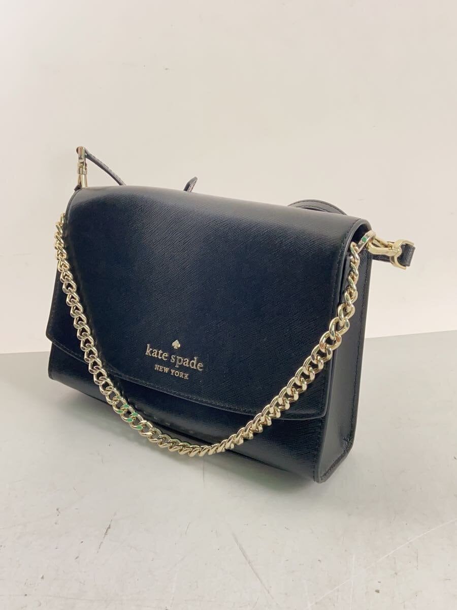 kate spade new york 2WAY ショルダーバッグ PVC ブラック 無地 - メルカリ