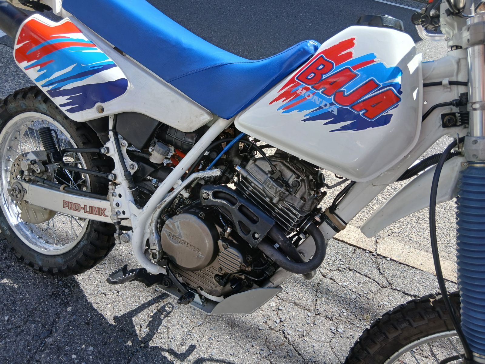 ホンダ XLR250 BAJA】実動キックスターターギアシャフト （実動 動画