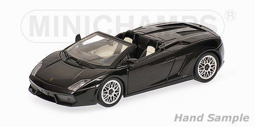 Minichamps 1/43 ランボガヤルドLP560-4スパイダー2009 (ブラック) 完成品 中古】Minichamps 1/43 ランボガヤルドLP560-4スパイダー2009