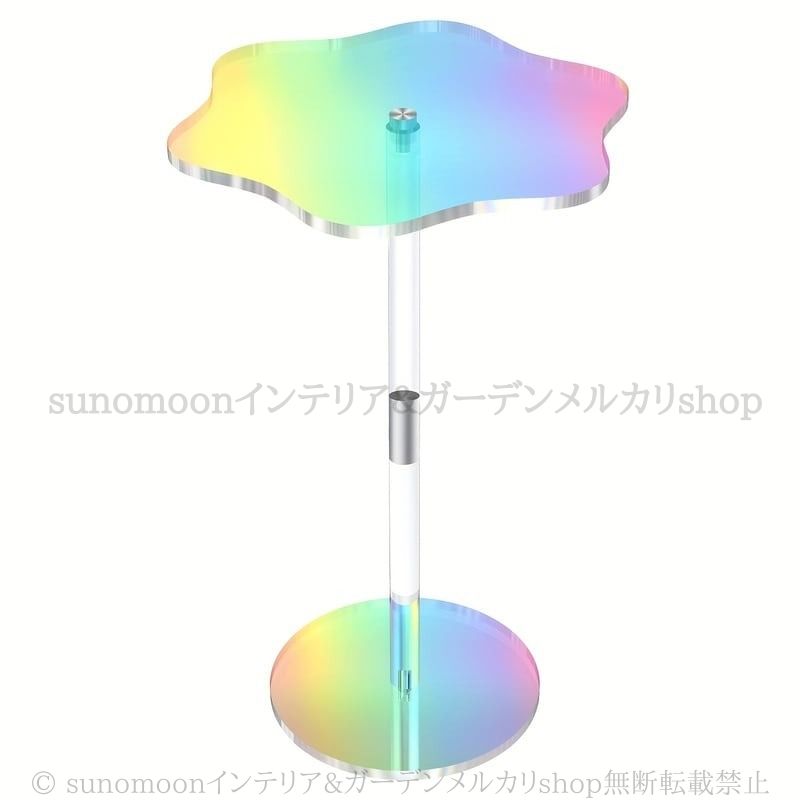 サイドテーブル 花びら