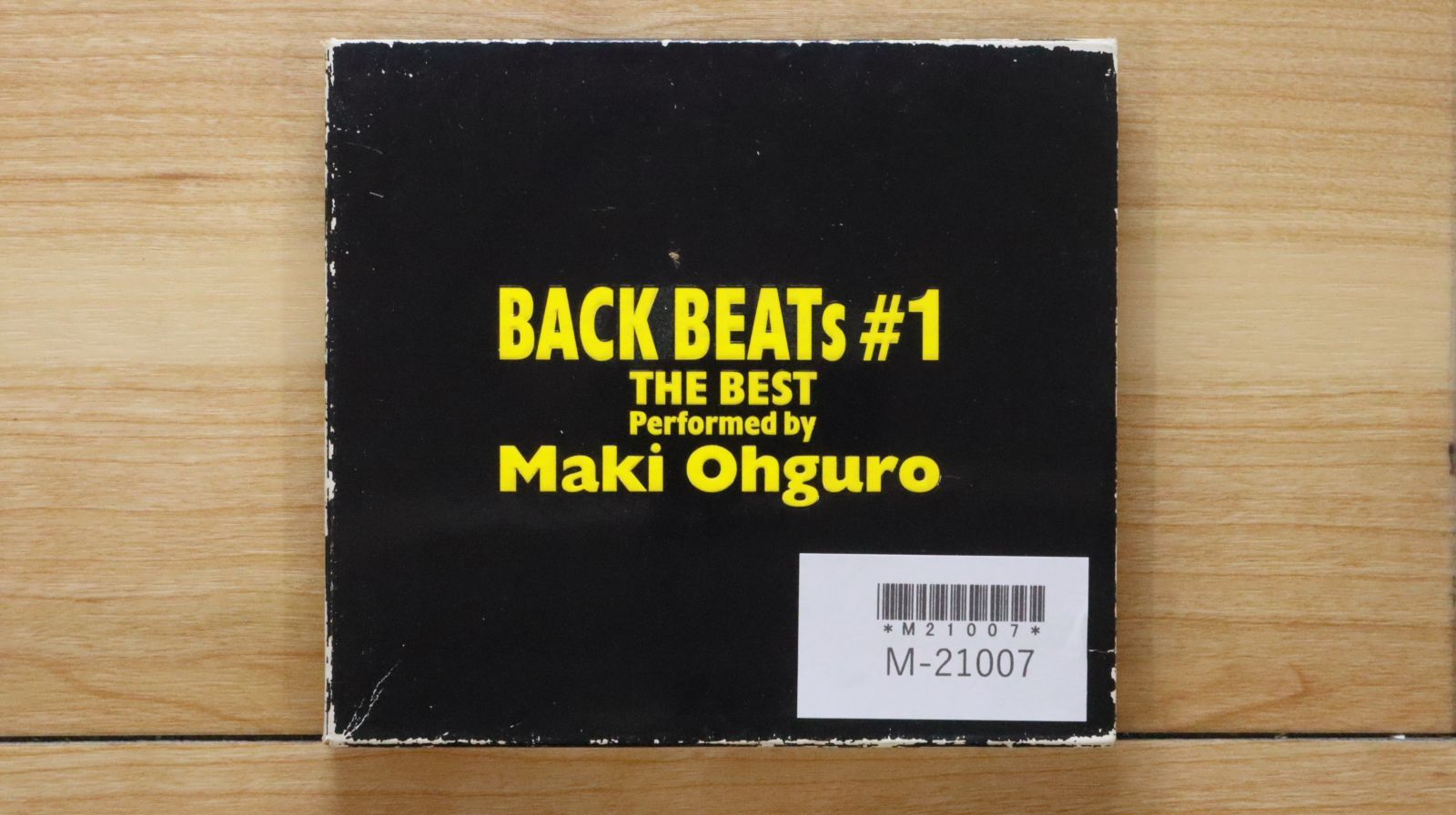 大黒摩季　CD Maki Ohguro BACK BEATS #1 直筆サイン 大黒摩季 CD Maki Ohguro BACK BEATS #1 直筆サイン CD