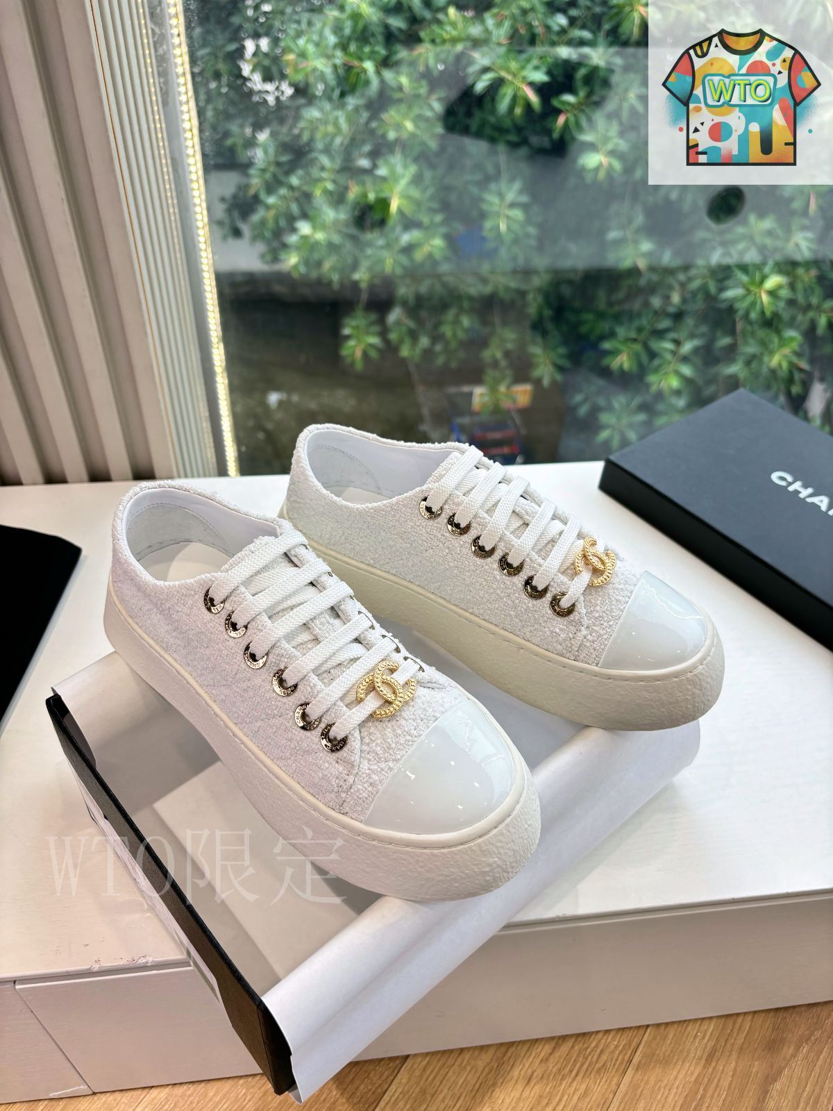 Chanel シャネル G59 新作 カジュアルスポーツシューズ02-HH84