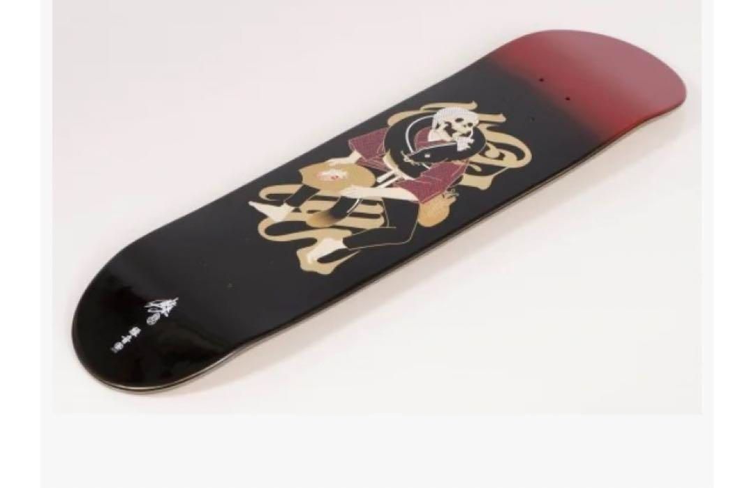 未使用品】 スーパーハードデッキ 黒×赤/浮世絵 泥鰌拯