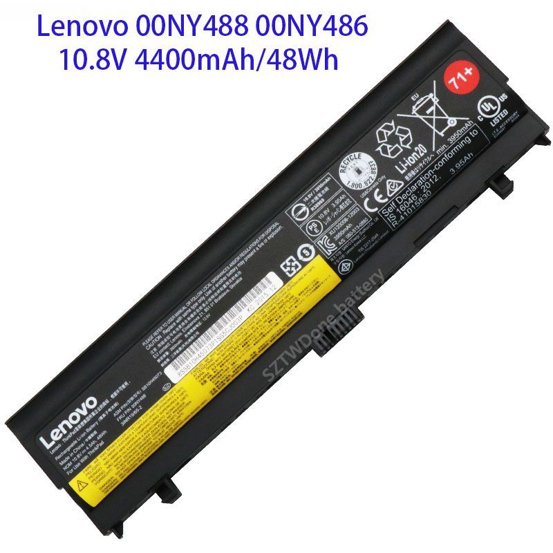 Lenovo ThinkPad L560 L570 バッテリー 00NY488 ThinkPad L 純正 新品 Lenovo L560 L570等用 6セル バッテリー