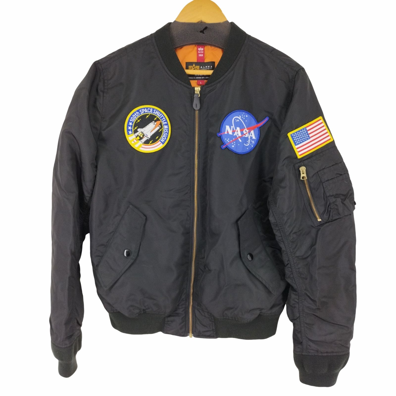 アルファインダストリーズ ALPHA INDUSTRIES ワッペン MA-1 フライト 