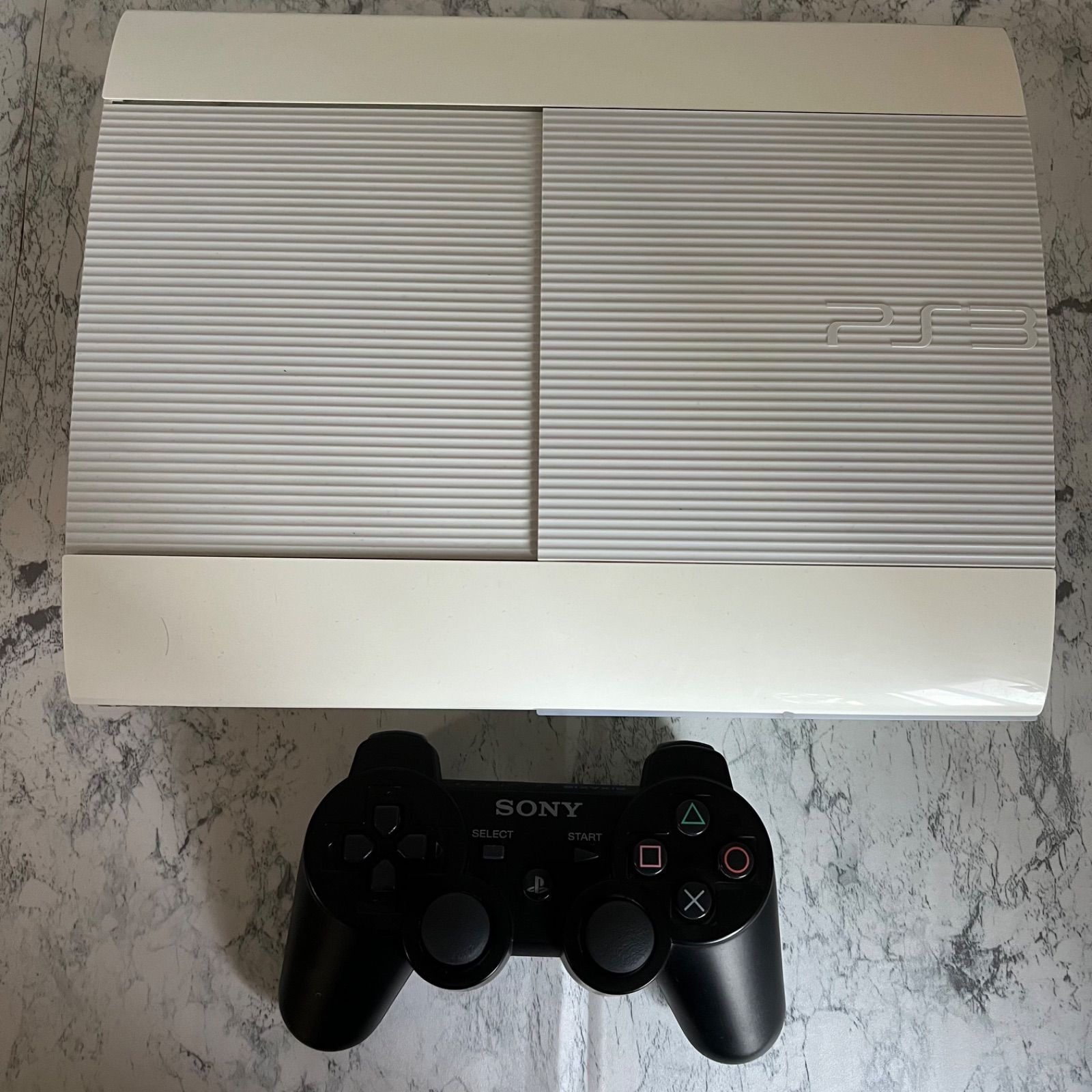 清掃/動作確認済】PS3 PlayStation3 プレステ3 本体 型番CECH-4000B 白