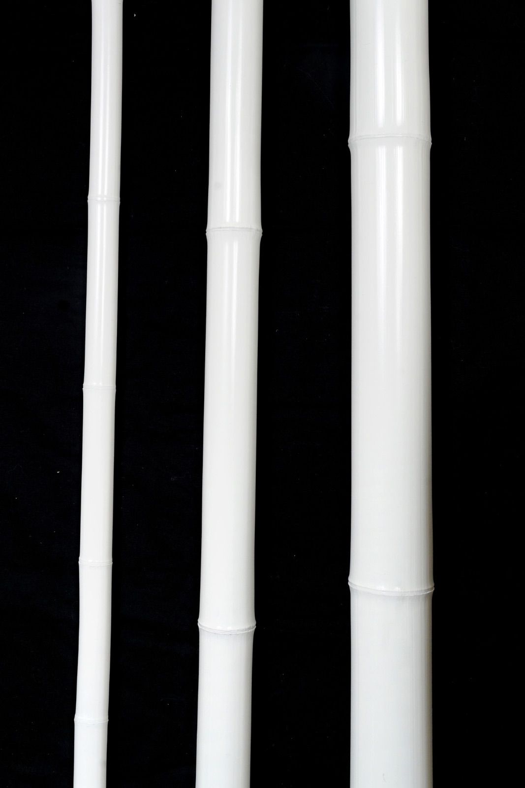 h様の専用ページ 塗装竹 黒色・緑色・赤色・白色・藍色 長さ3,940ミリ 径81〜87