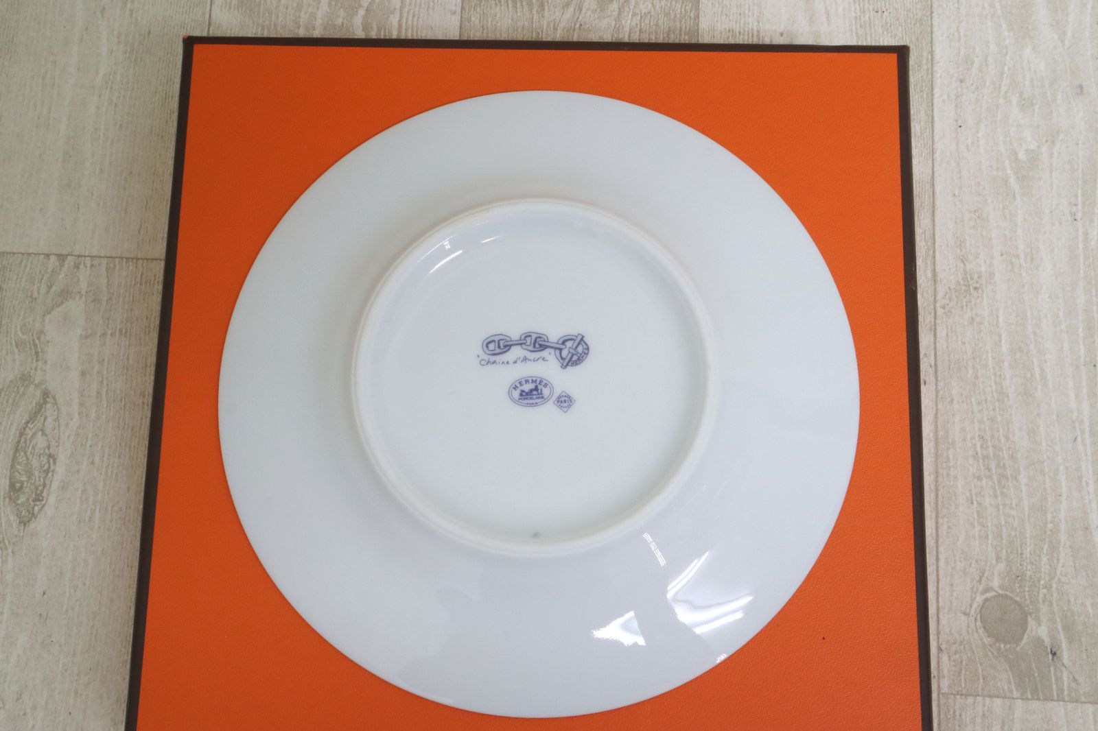 HERMES エルメス シェーヌダンクル プレート 16.5㎝ ※箱あり - メルカリ