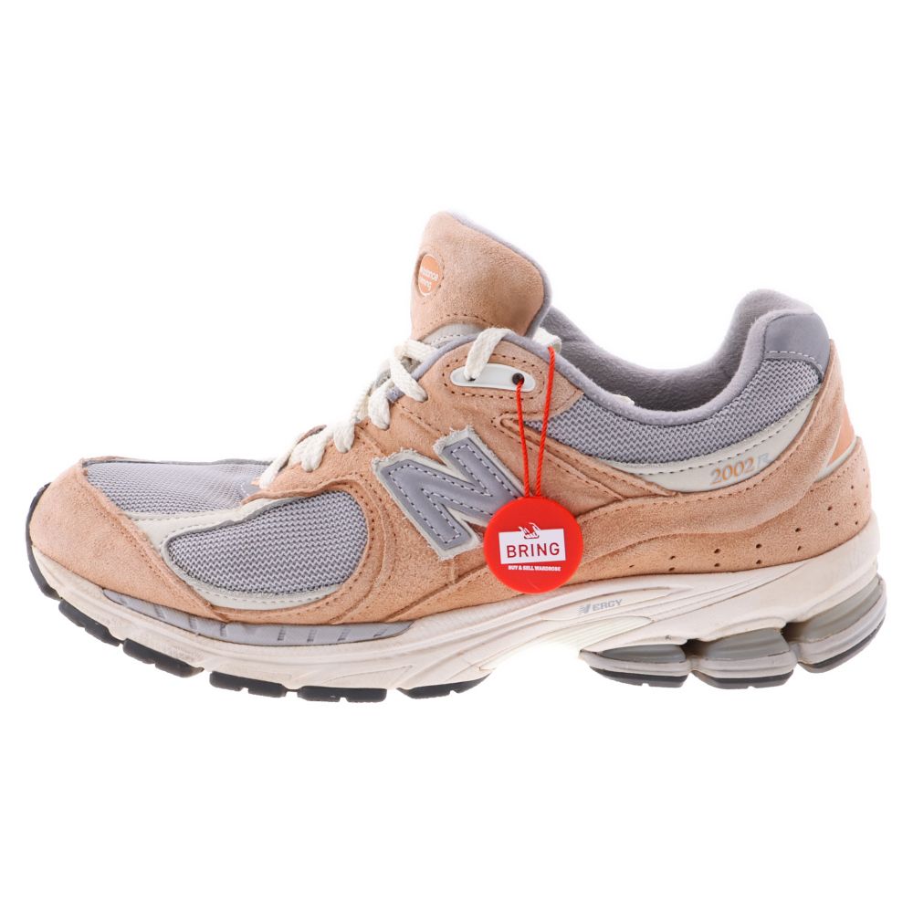 New Balance (ニューバランス) M2002RHM スウェード メッシュ ローカットスニーカー オレンジ/グレー US9.5/27.5cm