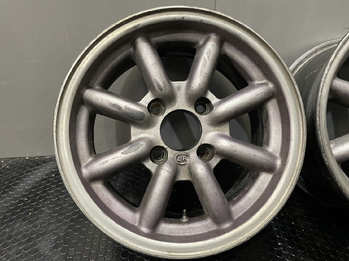 旧車ホイール BR Black Racing ブラックレーシング 社外ホイール 14 