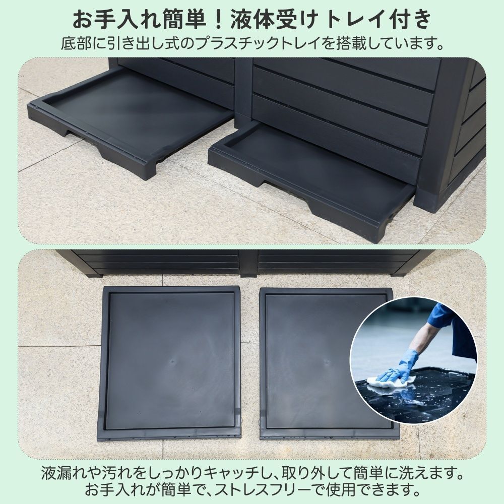 新品未使用 ゴミ箱 屋外 大型 230L ゴミステーション ダストボックス