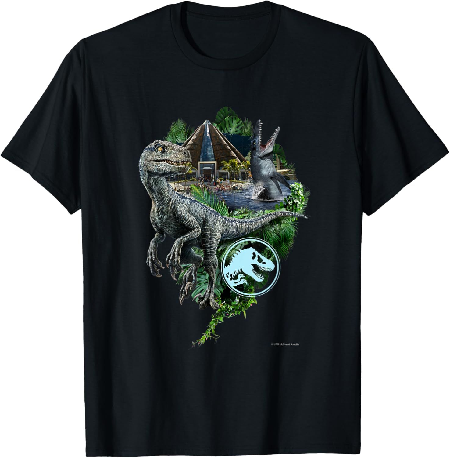 Molo モロ 恐竜 ジュラシックワールド セットアップ Tシャツ 新生活応援SALE ジュラシック・ワールド RAPTOR&MOSASAURUS T