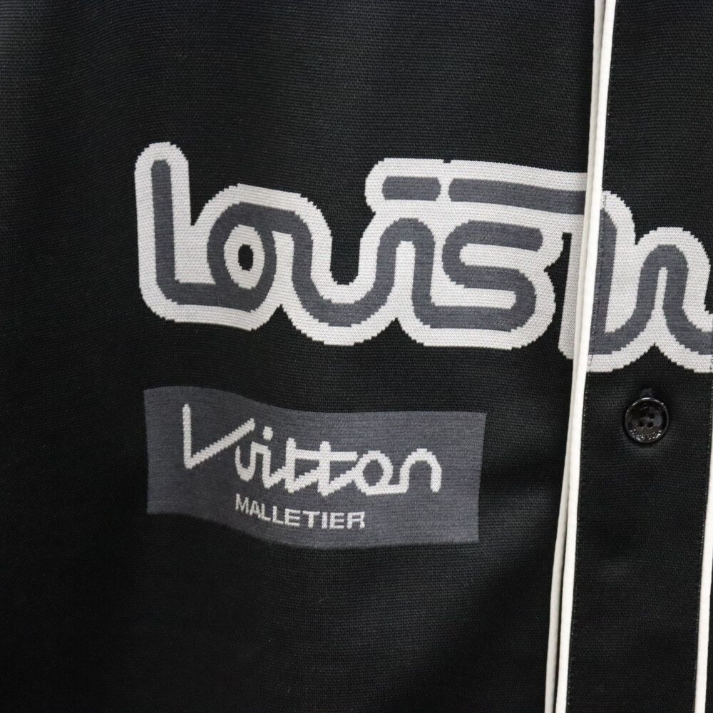 LOUIS VUITTON】23SS ロゴ ナンバリング ベースボールシャツ