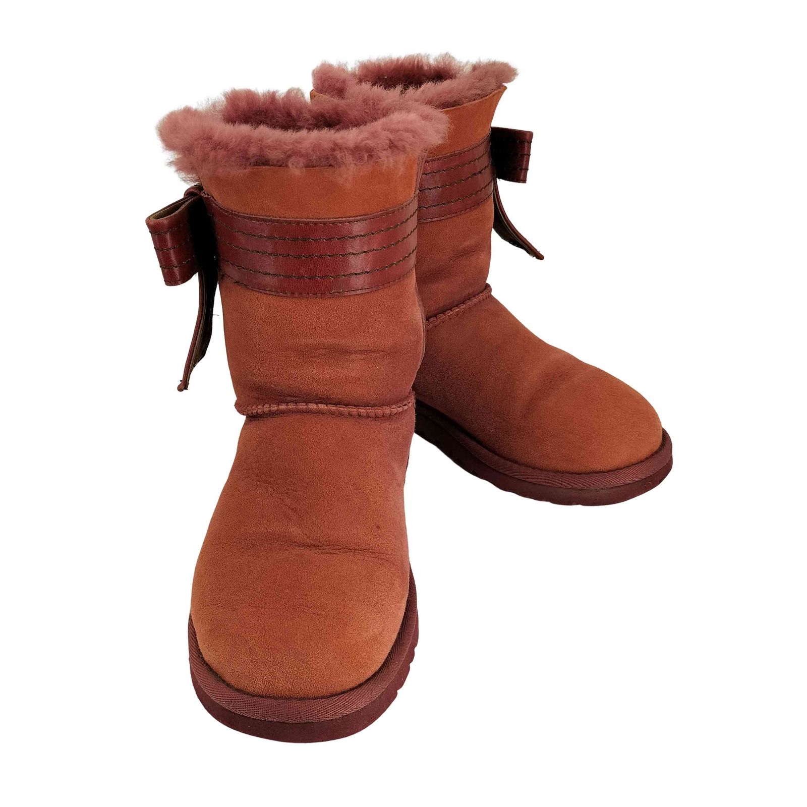 [専用] UGG アグ リボンブーツ 20cm UGG Australia アグ 大人用 ベイリーボウ II ショート ムートン