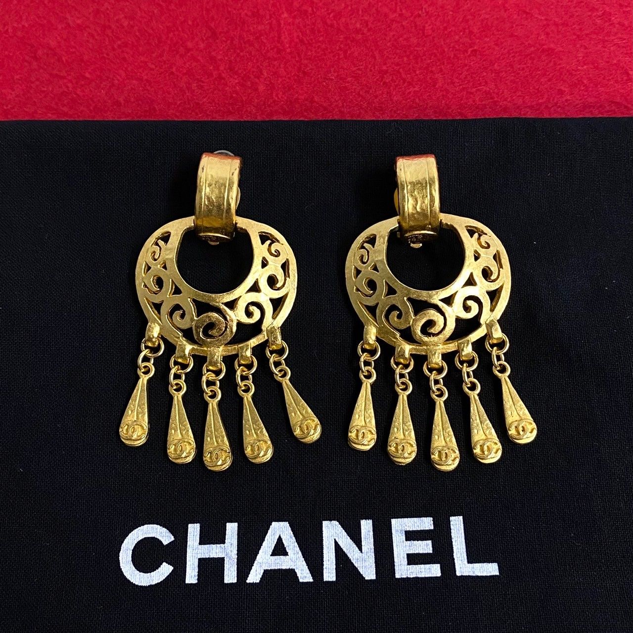 極 美品 コメ有 CHANEL シャネル GP ヴィンテージ 95P 刻印 ココ