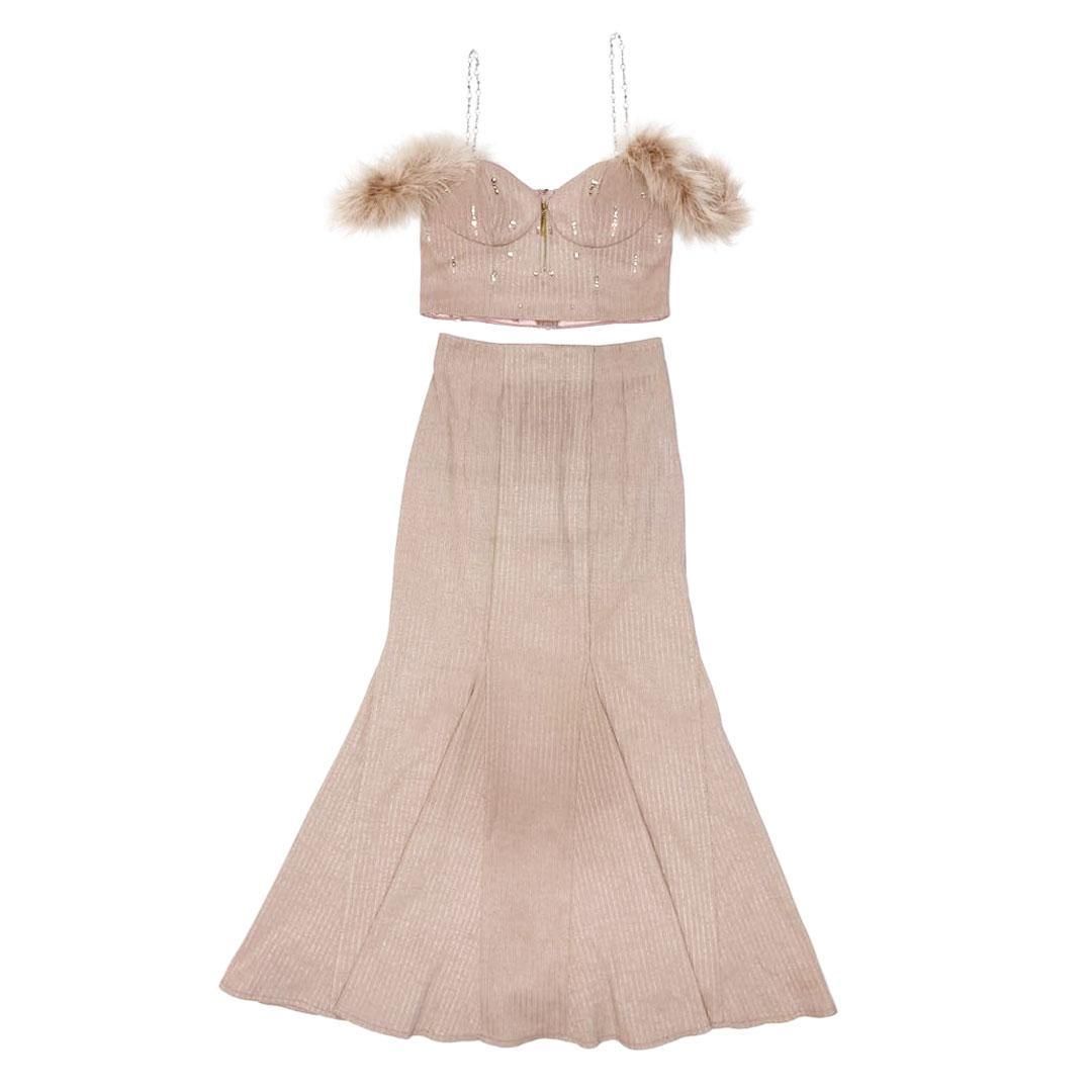 ROBE de FLEURS Glossy / ローブドフルールグロッシー】フェザー 