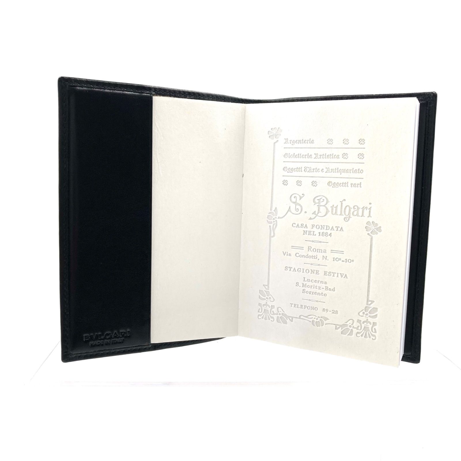 □未使用同然□稀少□BVLGARI ブルガリ コレツィオーネ 手帳