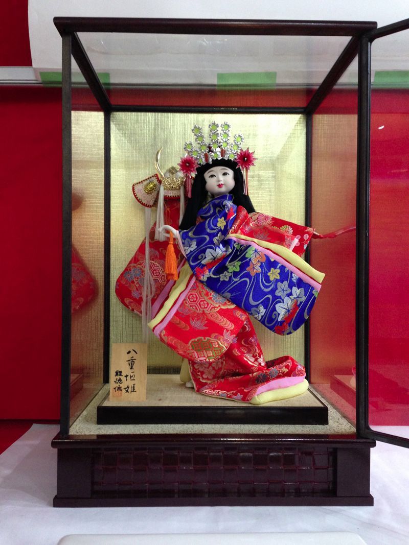 雛人形　鯉徳作　人形　ケース入　浮世人形　八重垣姫  美品 雛人形 鯉徳作 ひな人形 ケース入り 浮世人形 八重垣姫 美品 - メルカリ