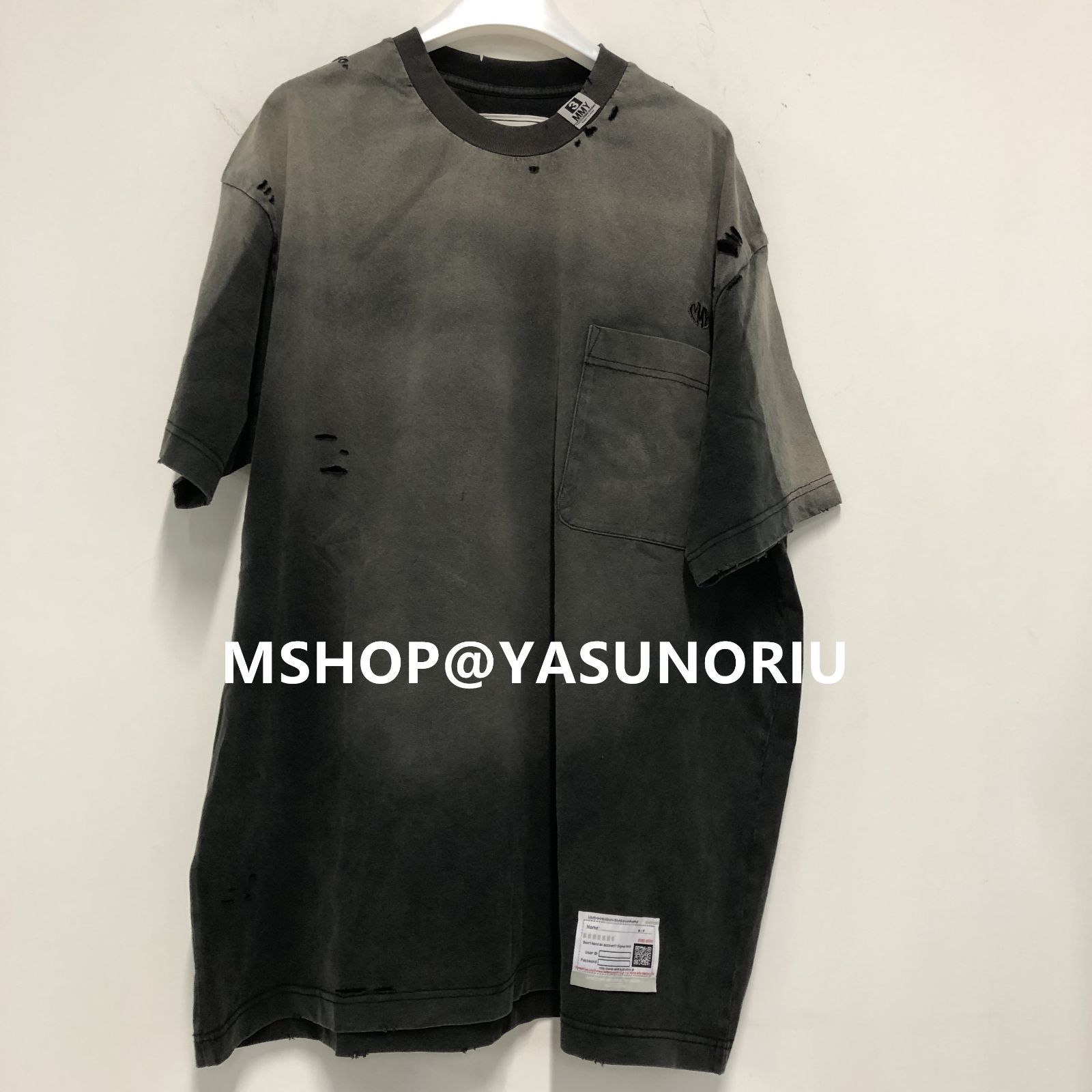 定番のお歳暮 MIHARA Maison YASUHIRO メルカリ - 44 サンフェードTシャツ トップス