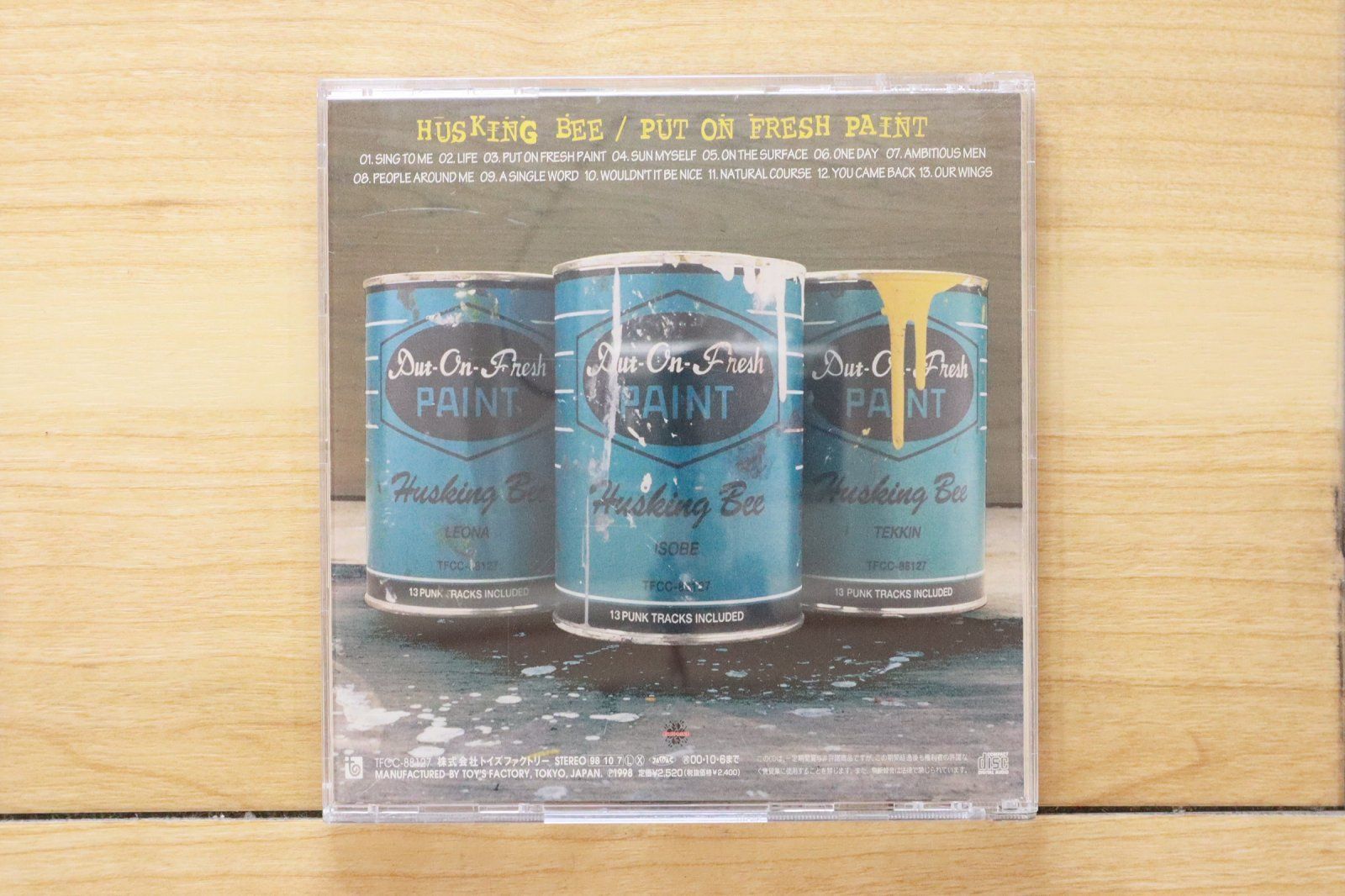 国内盤CD☆ハスキング・ビー/HUSKING BEE□ PUT ON FRESH PAINT 