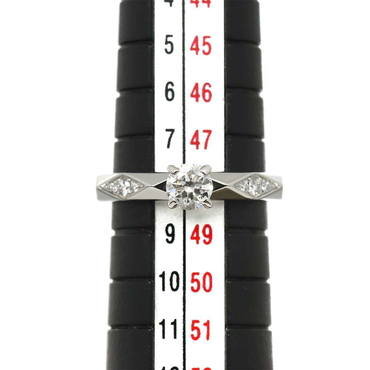 ブシュロン ファセット ダイヤ 0.33ct E/VVS2/3EX #48 リング Pt