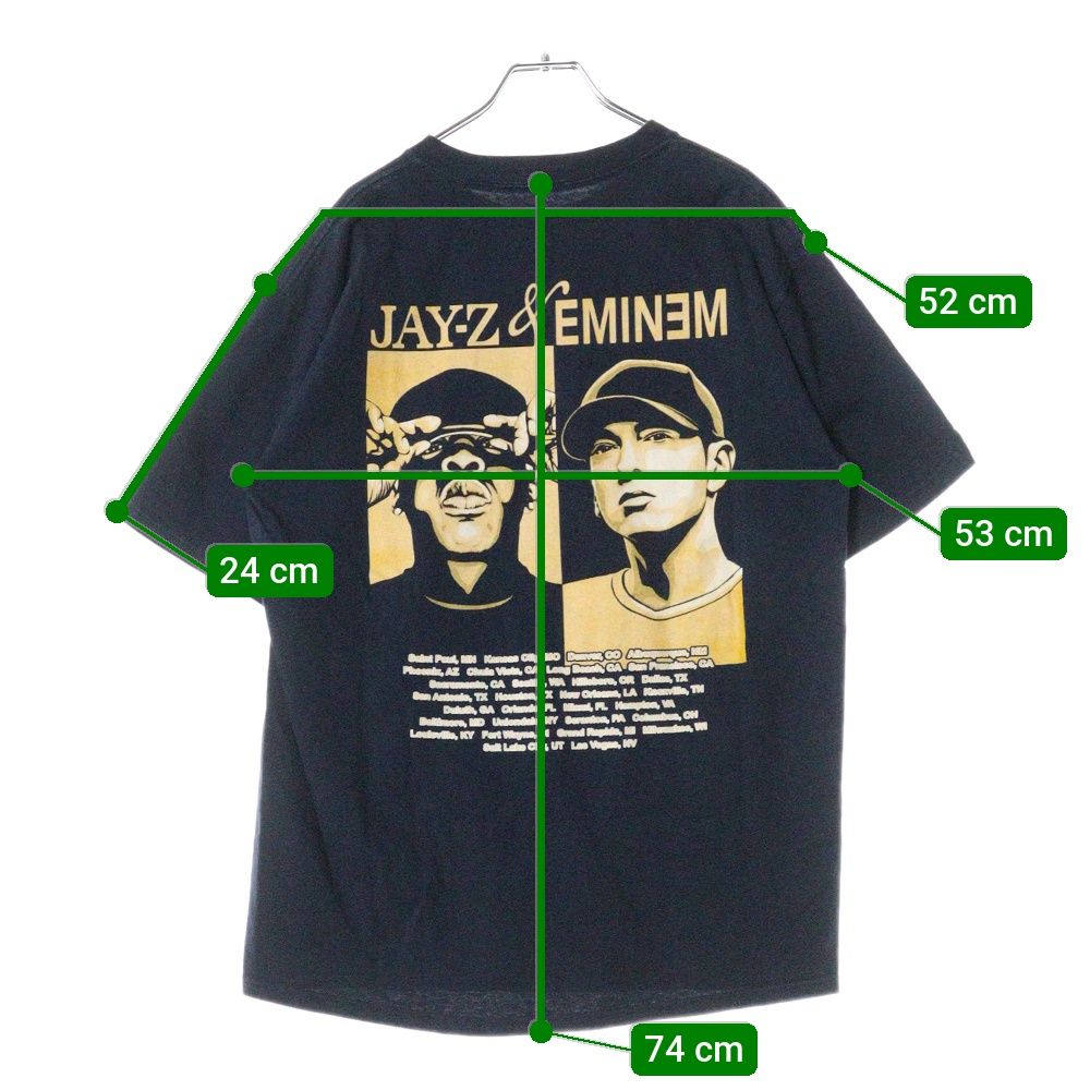 JAY Z EMINEMエミネム  and  tour Tシャツ JAY-Z & EMINEM 
