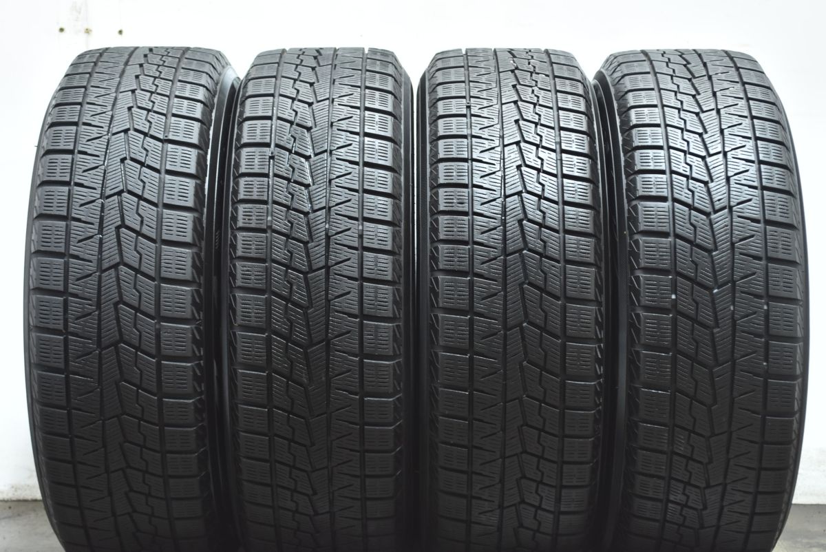 バリ溝 ユーロアクシス 16in 6.5J 35 PCD100 ヨコハマ アイスガード iG70 205 60R16 フォルクスワーゲン T-Cross 設計品 FFCRYSTALESIA_COM