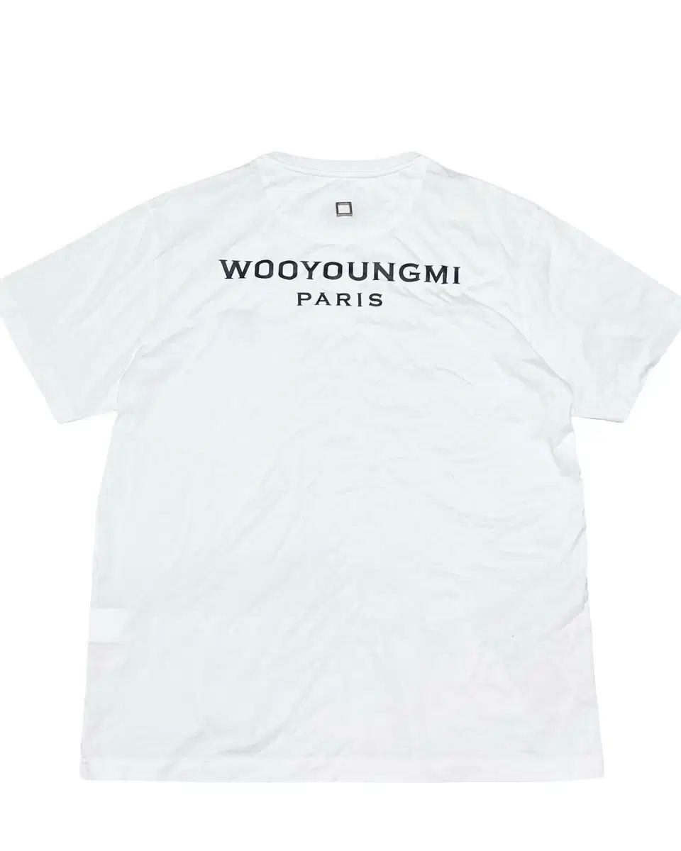 WOOYOUNGMI ウーヨンミ 25SS シェル パリス バックロゴ T シャツ WOOYOUNGMI(ウーヨンミ) バックロゴ 白 半袖 Tシャツ - メルカリ