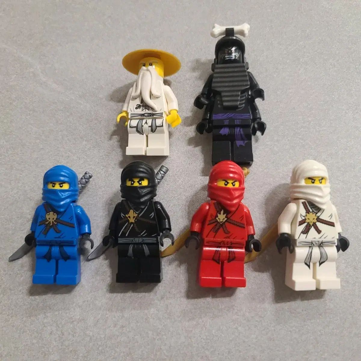 LEGOブロック ニンジャゴー パイロット ミニフィギュア 6種 セット