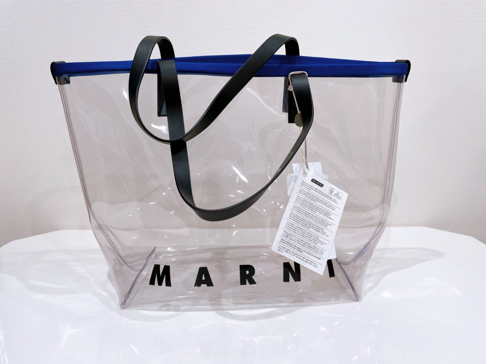 MARNI マルニ PVC トートバッグ バンドバック 新品未使用 - メルカリ