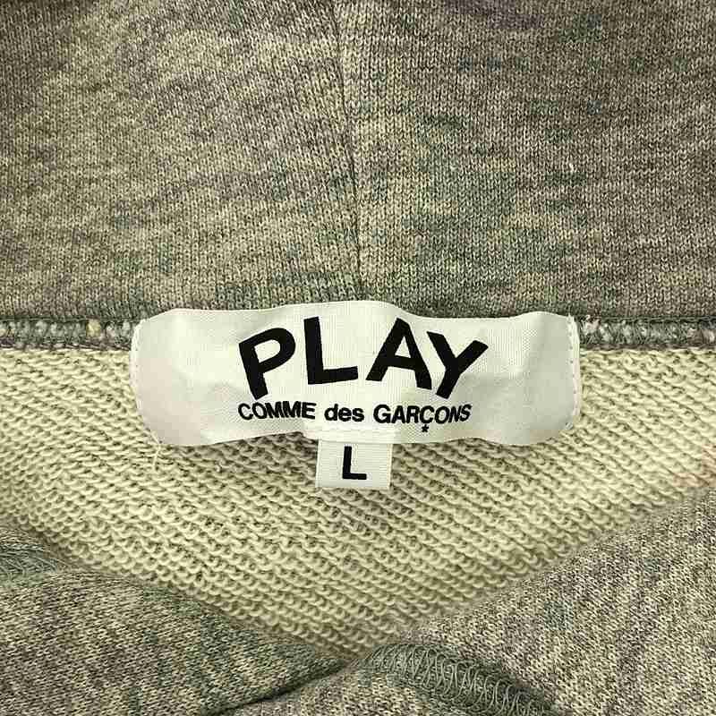 PLAY COMME des GARCONS / プレイコムデギャルソン | 2020SS | CdG ロゴ フーデッドパーカ | L | グレー | レディース PLAY COMME des GARCONS / プレイコムデギャルソン | 2020SS | CdG