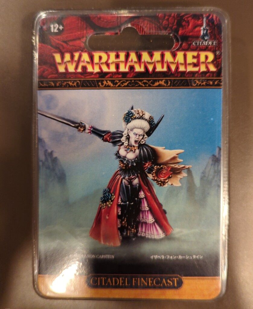 GAMES WORKSHOP WARHAMMER VAMPIRE COUNTS イザベラ フォン カーシュタイン Isabella Von Carstein