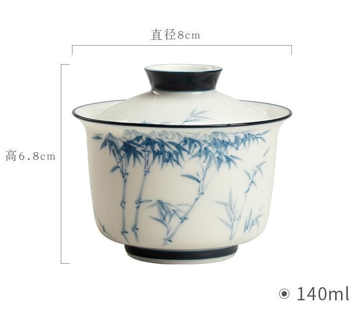 たくさんの竹のお茶ボウル アンティークの彫刻が施されたボウル 竹製