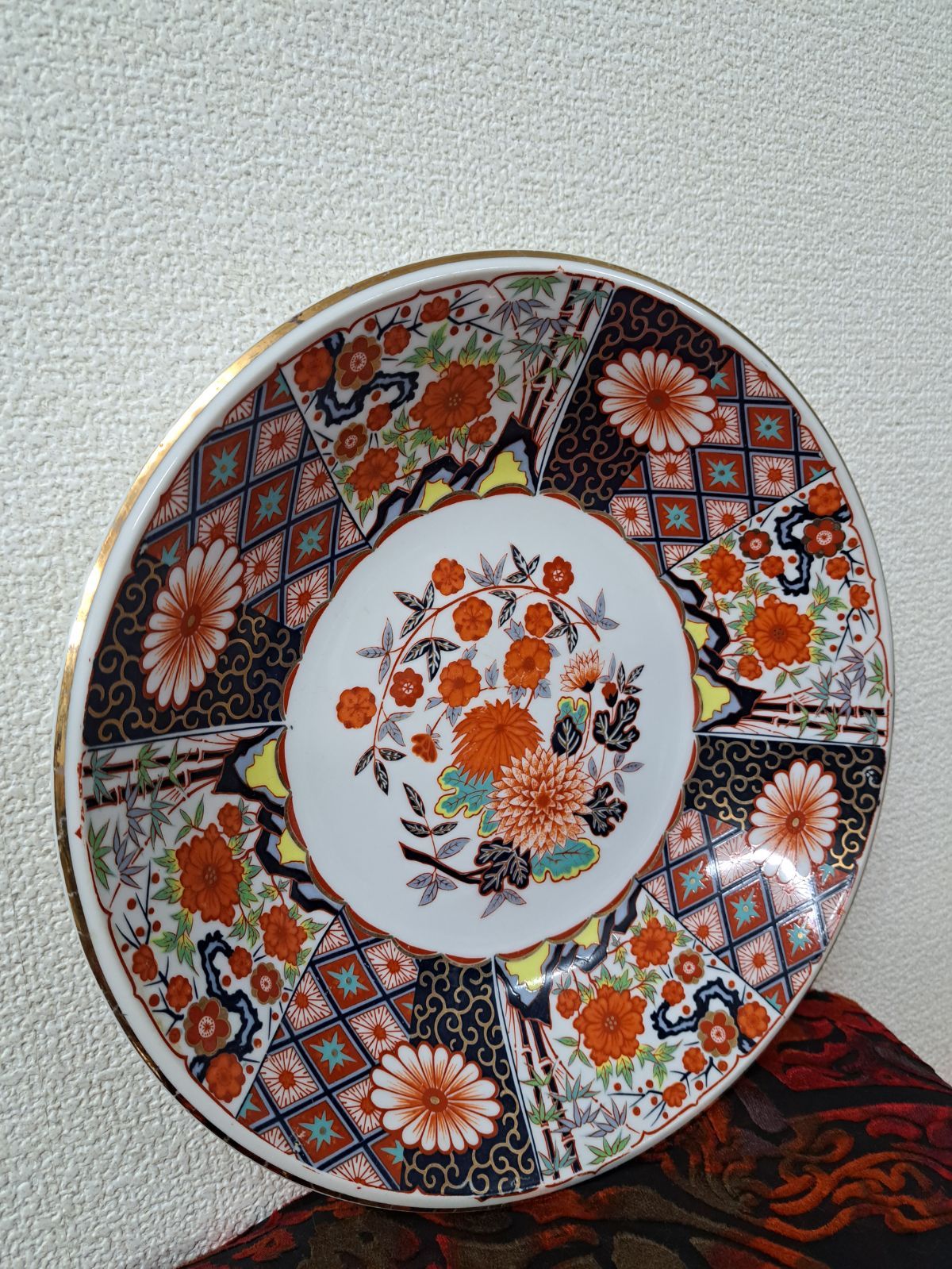 伊万里焼き大皿 錦絵 - メルカリ