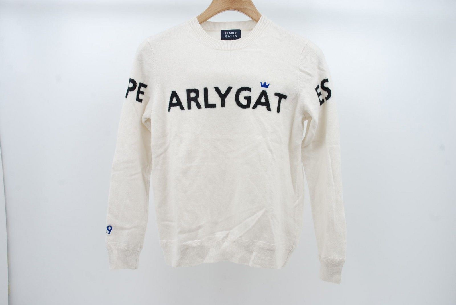 レディース パーリーゲイツ PEARLY GATES セーター 0(S) 白 長袖ニット