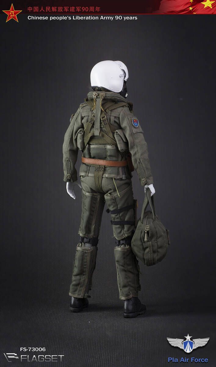FLAGSET 1/6 中国人民解放軍 戦闘機パイロット アップグレード.Ver FLAGSET 1/6 中国人民解放軍 戦闘機パイロット アップグレード.Ver
