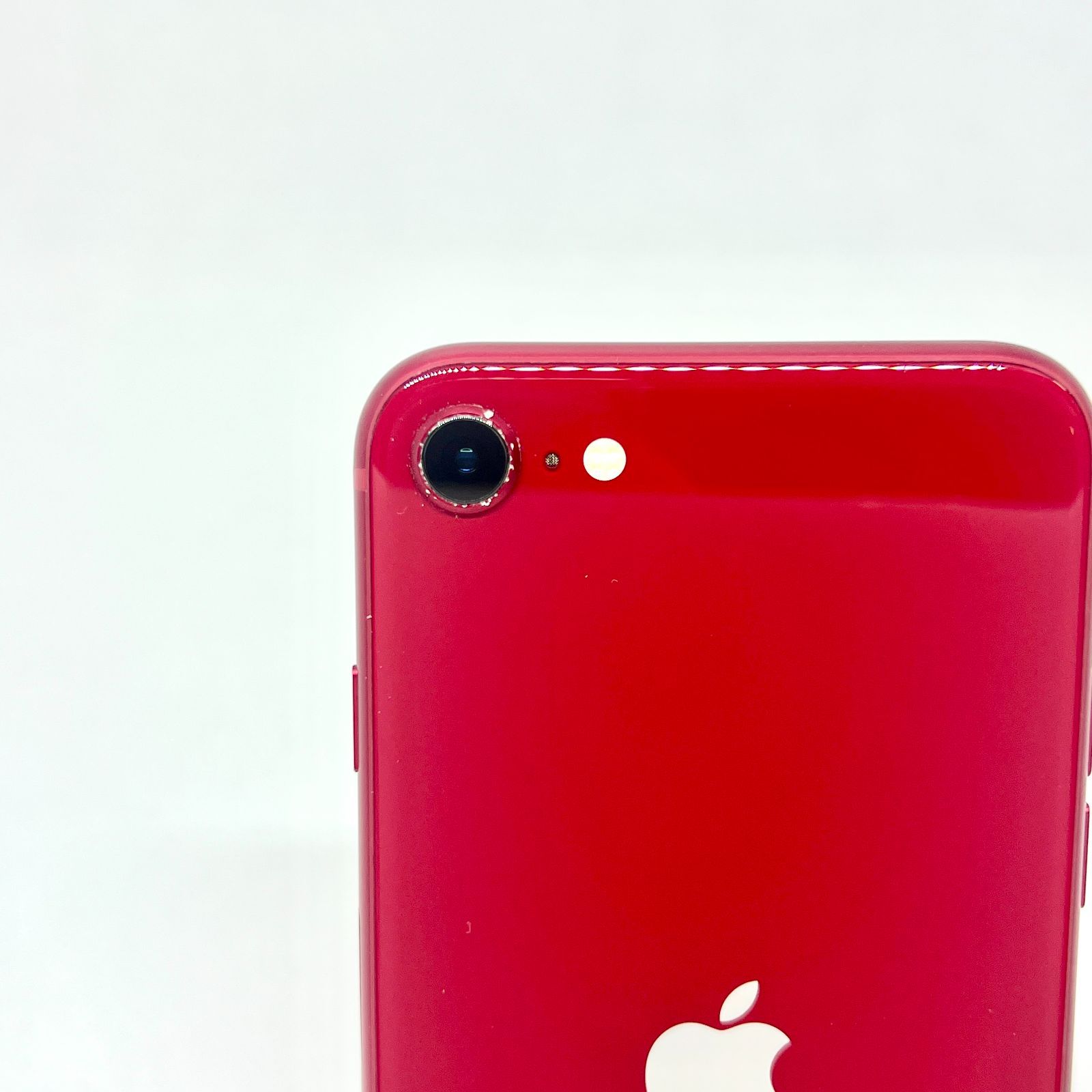 リペア品】【新品バッテリー100%】 iPhone SE3 64GB レッド 7098