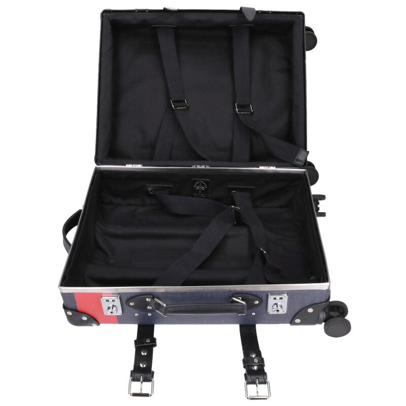 未使用　GLOBE-TROTTER × EVISU　キャリーケース　機内サイズ 未使用・世界限定100台□グローブトロッター×エビス デニム柄